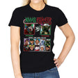 Xmas Fighter - Muppets Christmas vs Gremlins - Womens T-Shirts RIPT Apparel Small / Black