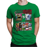 Xmas Fighter - Nightmare Before Christmas - Mens Premium T-Shirts RIPT Apparel Small / Kelly