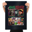 Xmas Fighter - Sticky Bandits vs Wet Bandits - Prints Posters RIPT Apparel 18x24 / Black