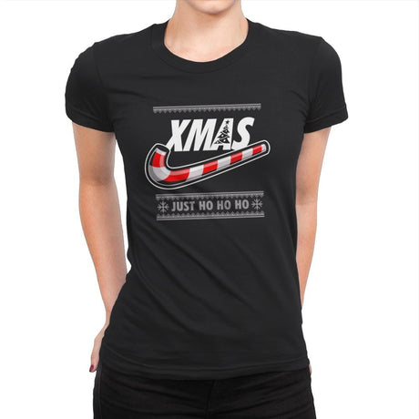 Xmas - Womens Premium T-Shirts RIPT Apparel Small / Black