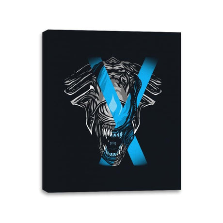 Xtermination - Canvas Wraps Canvas Wraps RIPT Apparel 11x14 / Black