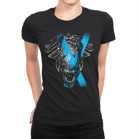 Xtermination - Womens Premium T-Shirts RIPT Apparel Small / Black