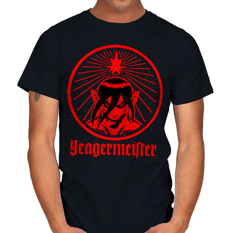 Yaegermeister - Mens T-Shirts RIPT Apparel Small / Black
