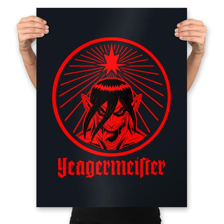 Yaegermeister - Prints Posters RIPT Apparel 18x24 / Black