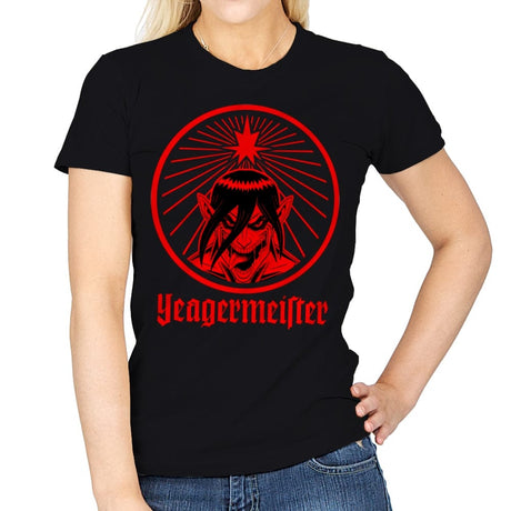 Yaegermeister - Womens T-Shirts RIPT Apparel Small / Black