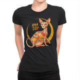 Yakuza Cat - Womens Premium T-Shirts RIPT Apparel Small / Black
