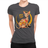 Yakuza Cat - Womens Premium T-Shirts RIPT Apparel Small / Heavy Metal