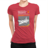 Yamato Repair Manual Exclusive - Anime History Lesson - Womens Premium T-Shirts RIPT Apparel Small / Red