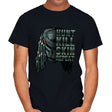 Yautja's Motto - Mens T-Shirts RIPT Apparel Small / Black