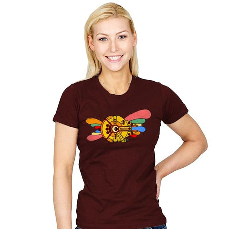 Yellow Hunk of Junk - Womens T-Shirts RIPT Apparel