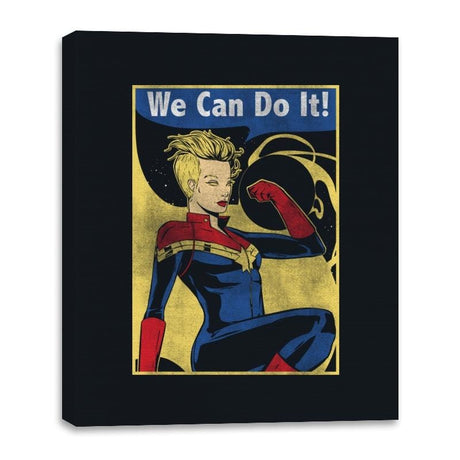 Yes She Can - Canvas Wraps Canvas Wraps RIPT Apparel