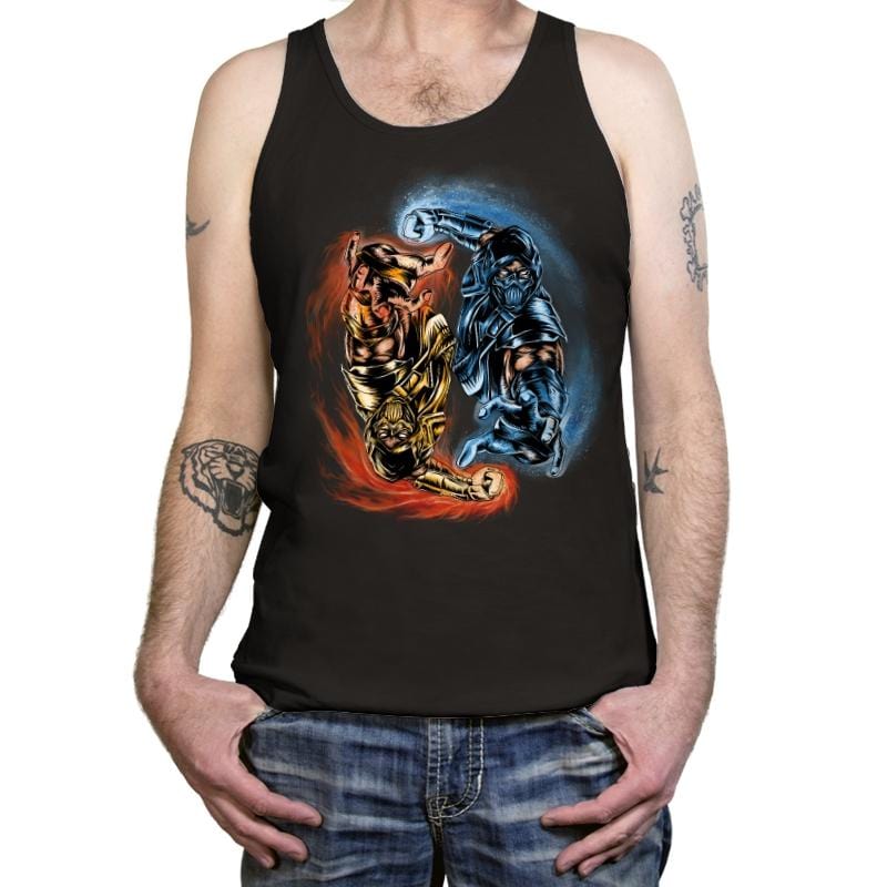 Yin Yang Kombat - Tanktop Tanktop RIPT Apparel