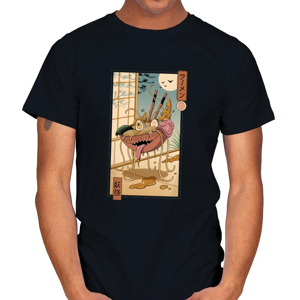 Yokai Ramen in Edo - Mens T-Shirts RIPT Apparel Small / Black