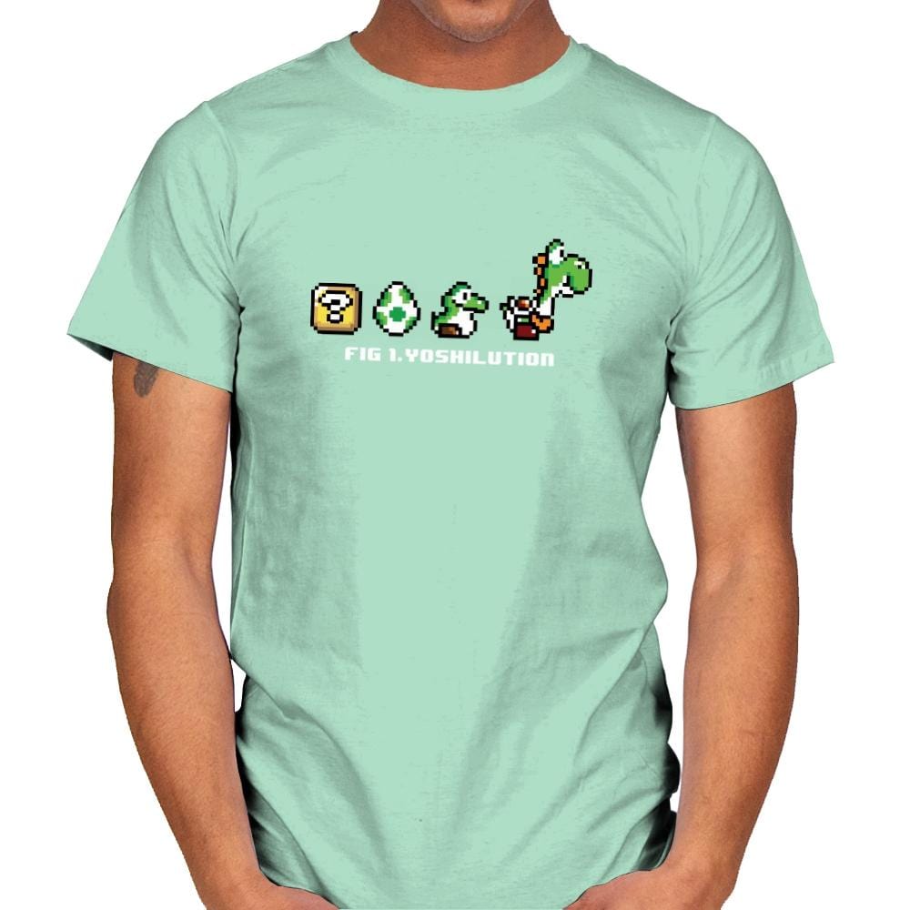 Yoshilution - Mens T-Shirts RIPT Apparel Small / Mint Green