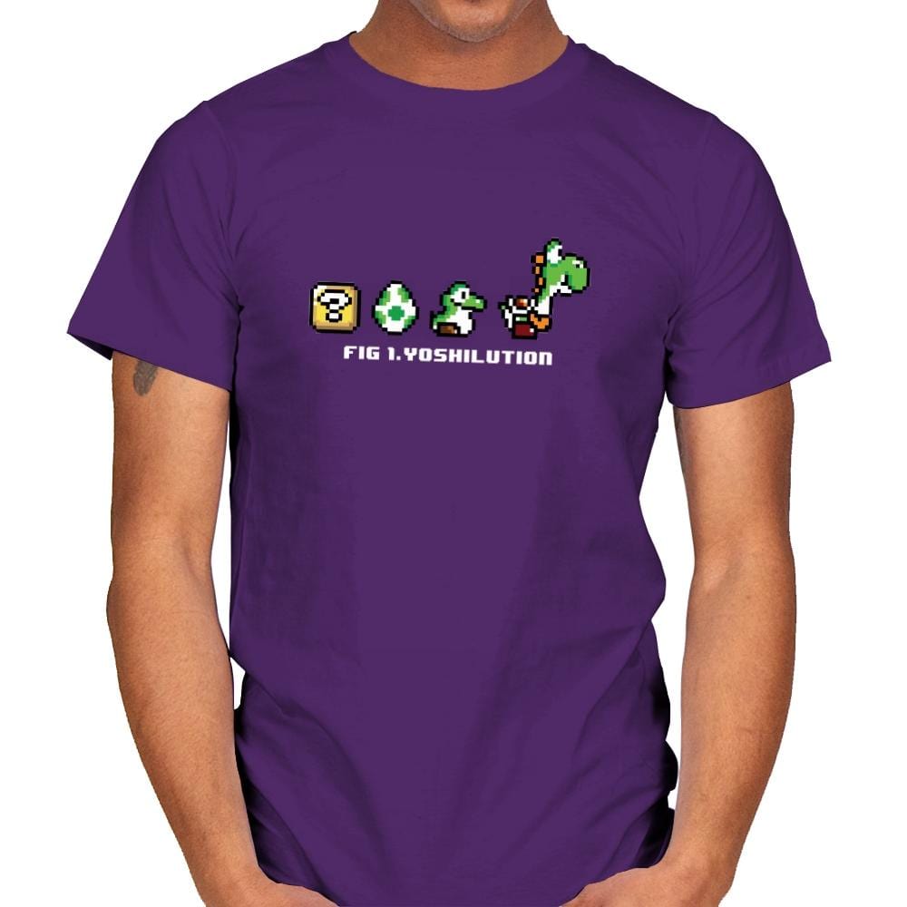 Yoshilution - Mens T-Shirts RIPT Apparel Small / Purple