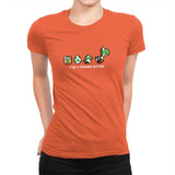 Yoshilution - Womens Premium T-Shirts RIPT Apparel Small / Classic Orange