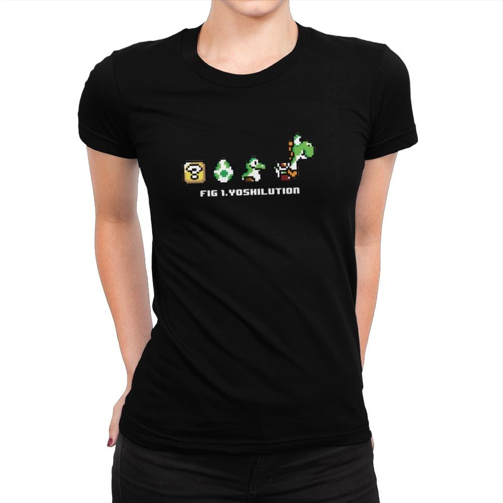 Yoshilution - Womens Premium T-Shirts RIPT Apparel Small / Indigo