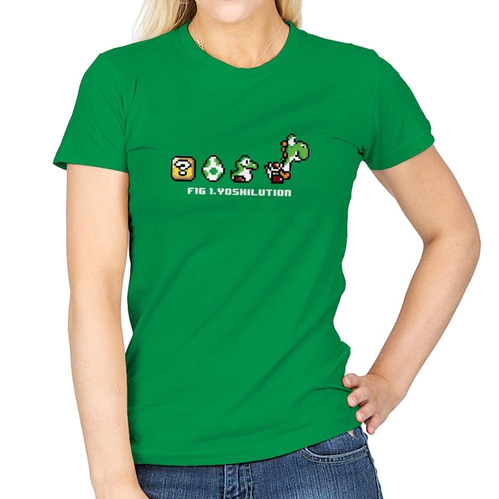 Yoshilution - Womens T-Shirts RIPT Apparel Small / Irish Green