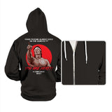 YOU ARE NEXT?! - Hoodies Hoodies RIPT Apparel Small / Black