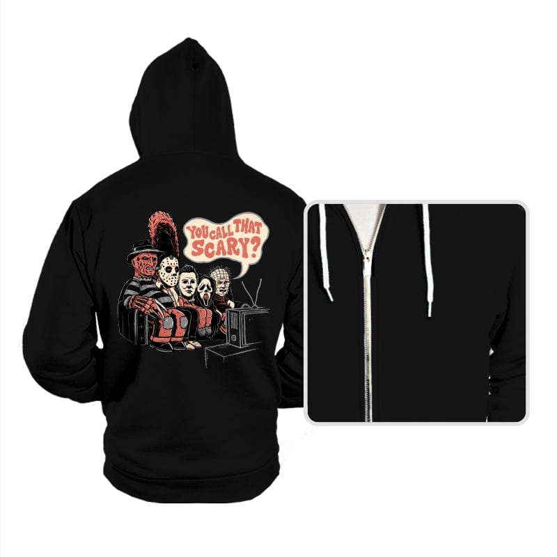 You Call that Scary? - Hoodies Hoodies RIPT Apparel Small / Black