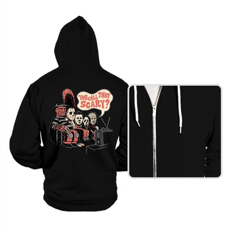 You Call that Scary? - Hoodies Hoodies RIPT Apparel Small / Black