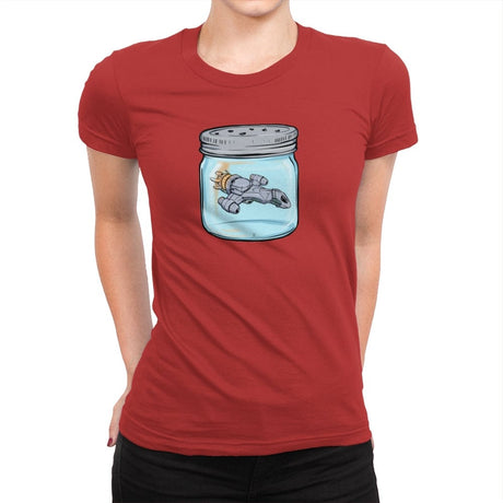 You Can Take the Skies - Womens Premium T-Shirts RIPT Apparel Small / Red