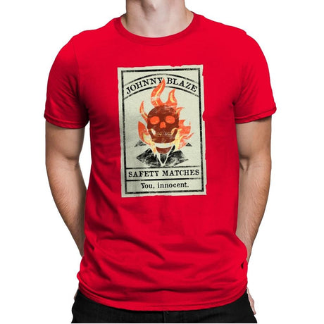 You, Innocent - Mens Premium T-Shirts RIPT Apparel Small / Red