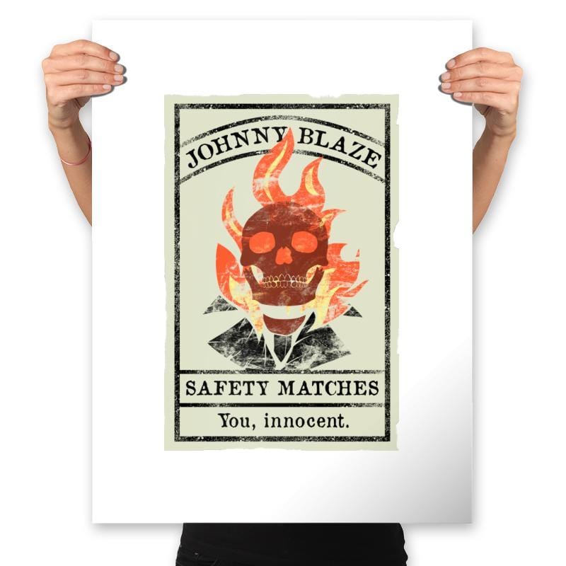 You, Innocent - Prints Posters RIPT Apparel 18x24 / White