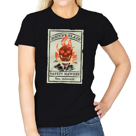 You, Innocent - Womens T-Shirts RIPT Apparel Small / Black