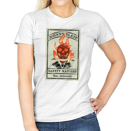 You, Innocent - Womens T-Shirts RIPT Apparel Small / White