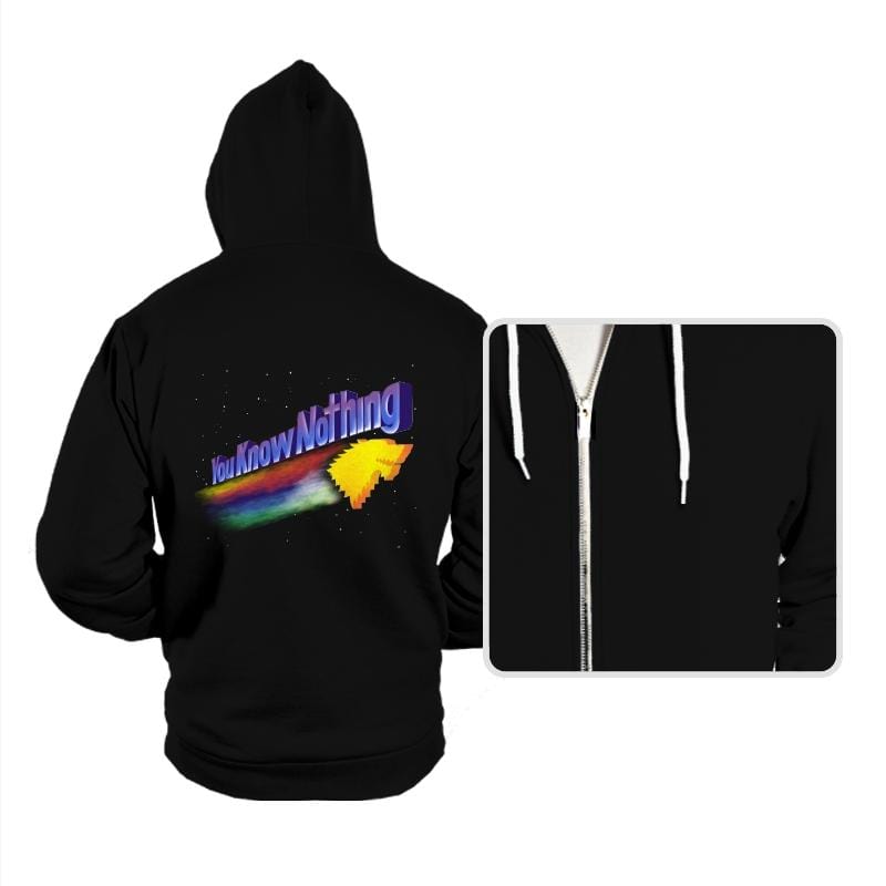 You Know Nothing - Hoodies Hoodies RIPT Apparel