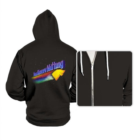 You Know Nothing - Hoodies Hoodies RIPT Apparel Small / Black