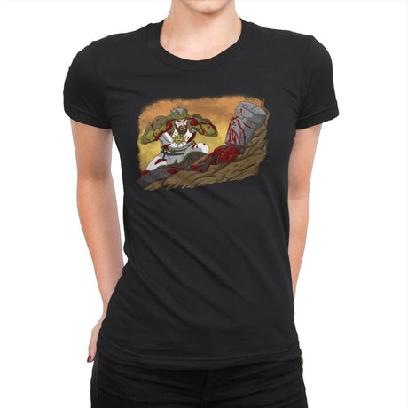You Let Me Pass Now - Womens Premium T-Shirts RIPT Apparel Small / Black