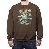 You Live or You Die: A Board Game - Crew Neck Sweatshirt Crew Neck Sweatshirt RIPT Apparel