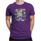 You Live or You Die: A Board Game Exclusive - Mens Premium T-Shirts RIPT Apparel Small / Purple Rush