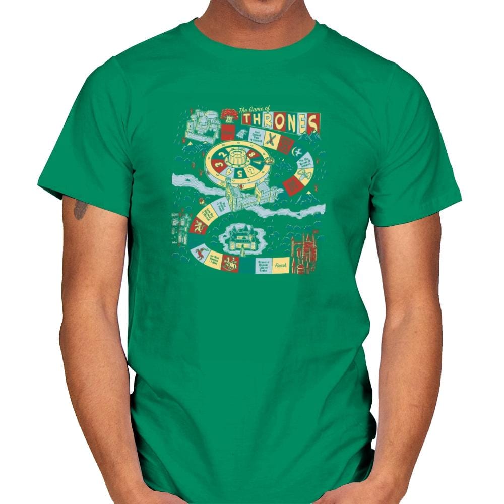 You Live or You Die: A Board Game Exclusive - Mens T-Shirts RIPT Apparel Small / Kelly Green