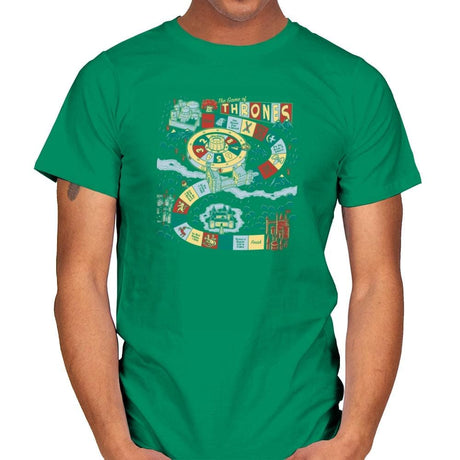 You Live or You Die: A Board Game Exclusive - Mens T-Shirts RIPT Apparel Small / Kelly Green