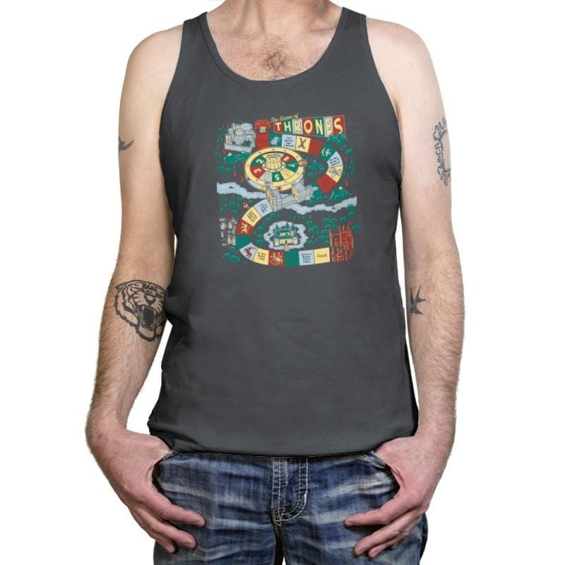 You Live or You Die: A Board Game Exclusive - Tanktop Tanktop RIPT Apparel X-Small / Asphalt