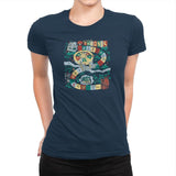 You Live or You Die: A Board Game Exclusive - Womens Premium T-Shirts RIPT Apparel Small / Midnight Navy