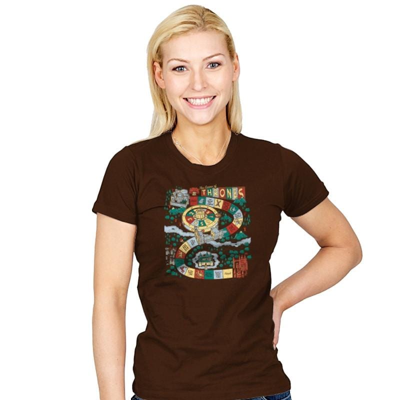 You Live or You Die: A Board Game - Womens T-Shirts RIPT Apparel
