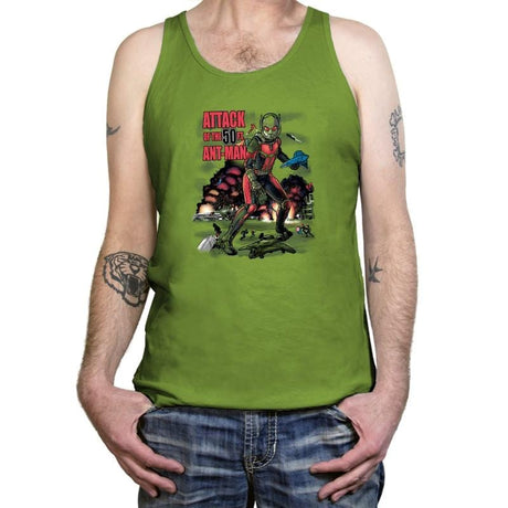 You Look Like Ants From Up Here Exclusive - Tanktop Tanktop RIPT Apparel X-Small / Leaf