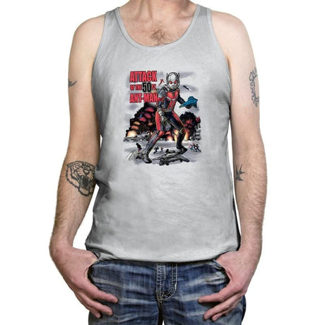 You Look Like Ants From Up Here Exclusive - Tanktop Tanktop RIPT Apparel X-Small / Silver