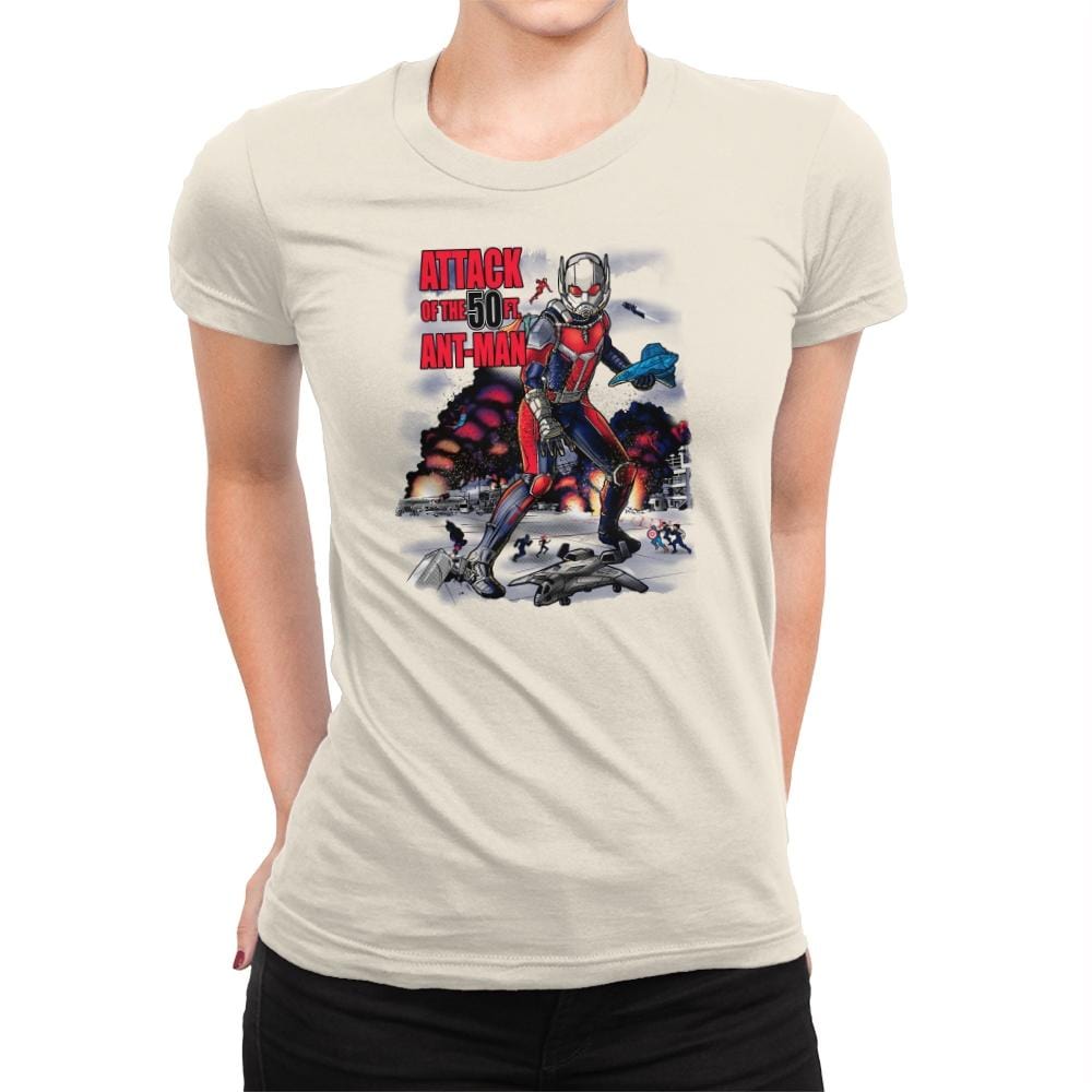 You Look Like Ants From Up Here Exclusive - Womens Premium T-Shirts RIPT Apparel Small / Natural