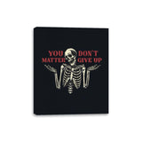 You Matter - Canvas Wraps Canvas Wraps RIPT Apparel 8x10 / Black