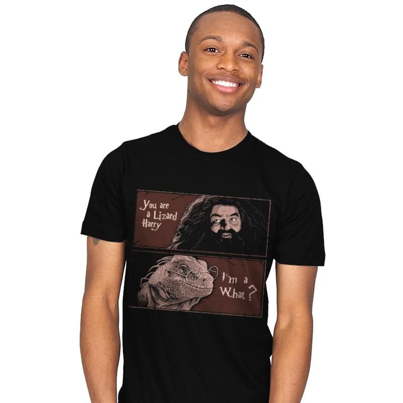 You're a Lizard - Mens T-Shirts RIPT Apparel Small / Black