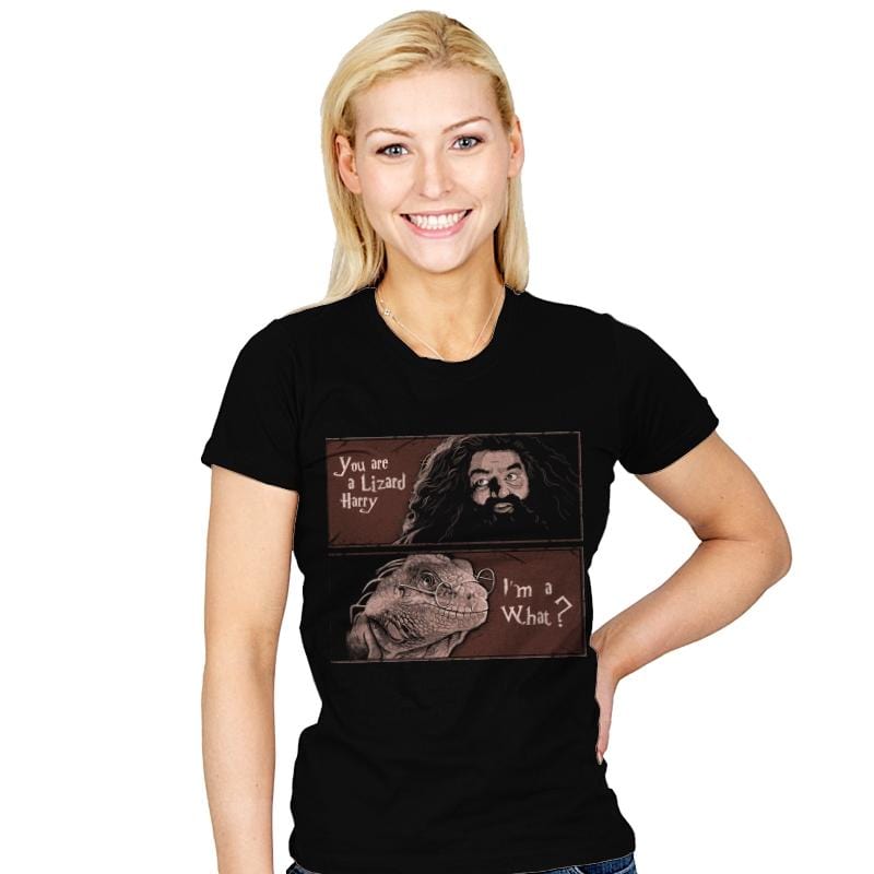 You're a Lizard - Womens T-Shirts RIPT Apparel