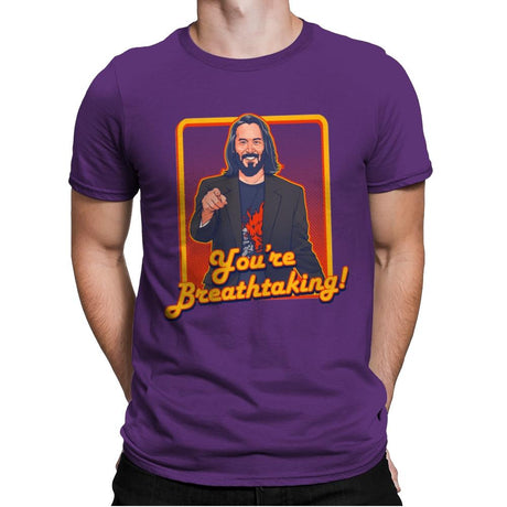 You're Breathtaking! - Anytime - Mens Premium T-Shirts RIPT Apparel Small / Purple Rush