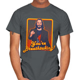 You're Breathtaking! - Anytime - Mens T-Shirts RIPT Apparel Small / Charcoal
