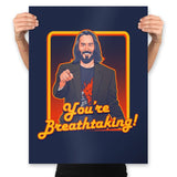 You're Breathtaking! - Anytime - Prints Posters RIPT Apparel 18x24 / Navy