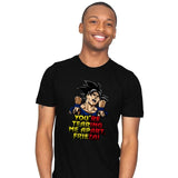 You're Tearing Me Apart, Frieza! - Mens T-Shirts RIPT Apparel Small / Black